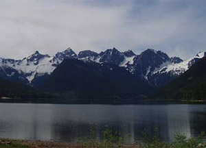 The view at Jones Lake Reservoir The view at Jones Lake Reservoir